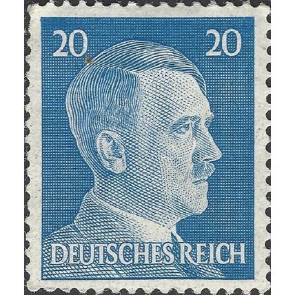 GERMANY, Hitler definitive, blue 1941, 20pf