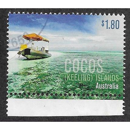 CKI 2011 $1.80 'BOATS' FINE USED (EBID71-099)