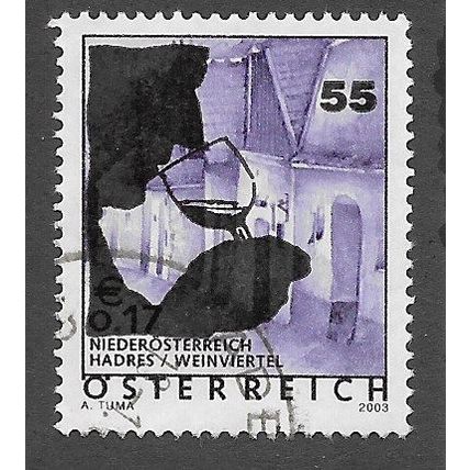 AUT 2005 55c on 17c ' TOURISM' FINE USED (EBID73-228)
