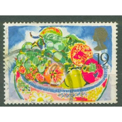 GREAT BRITAIN - 1989 Greetings Stamps - 19p Fruit - FU
