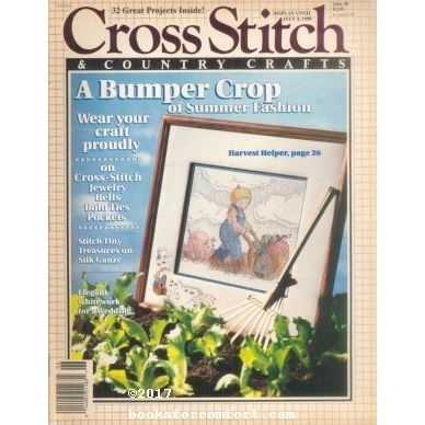 Cross Stitch & Country Crafts Vol V No 5 May/Jun 1990 [31374]