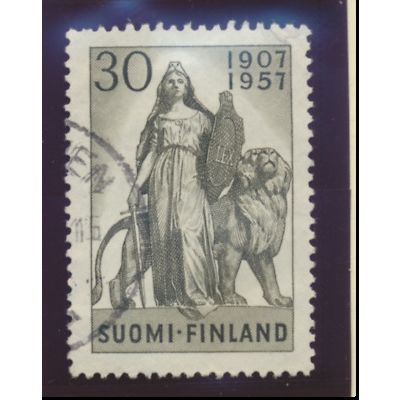 Finland Stamp Scott #3552, Used