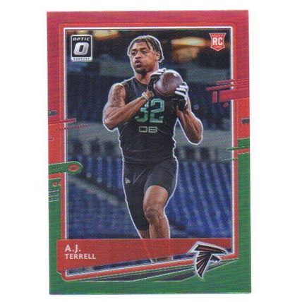 OPTIC PRIZM AJ TERRELL ROOKIE REFRACTOR