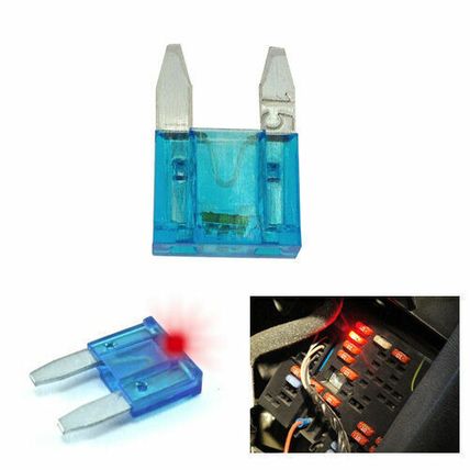 LED Smart easy find glow when blown mini blade fuses car van bike uk post