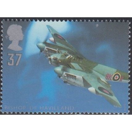 GB, 1997 37p Aircraft Designers, SG 1986 (Scott #1760), used.