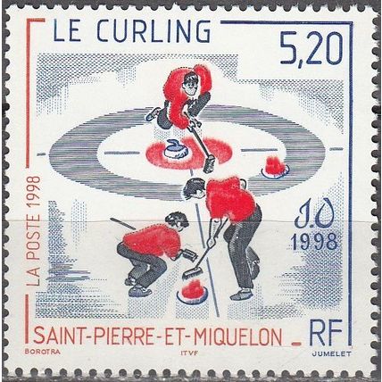 Saint-Pierre & Miquelon 1998 Michel 752 Neuf ** Cote (2007) 2.60 € Curling