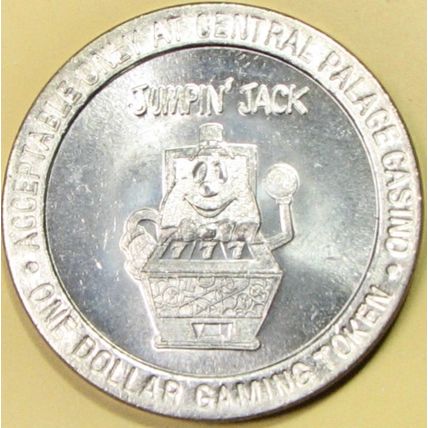 Central Palace. $1 Casino Token. Central City, CO. 07A.