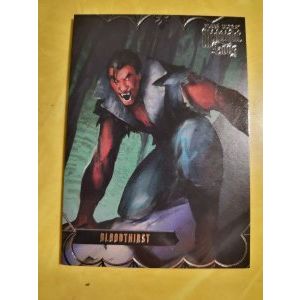 2022 Fleer Ultra Midnight Sons #13 Bloodthirst