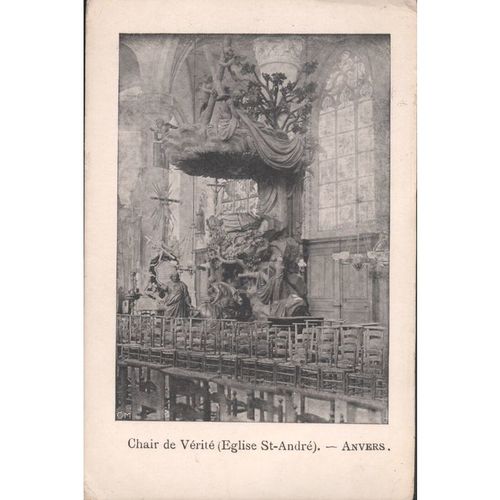 Chair de Verite, (Eglise St-Andre), Anvers, Belgium