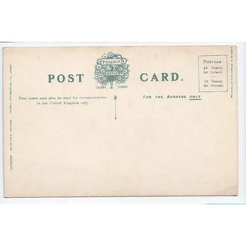 Ashwood Dale Road Nr Buxton Derbyshire Postcard Peacock Brand Series