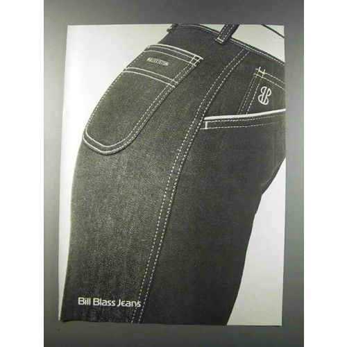 1981 Bill Blass Jeans Ad