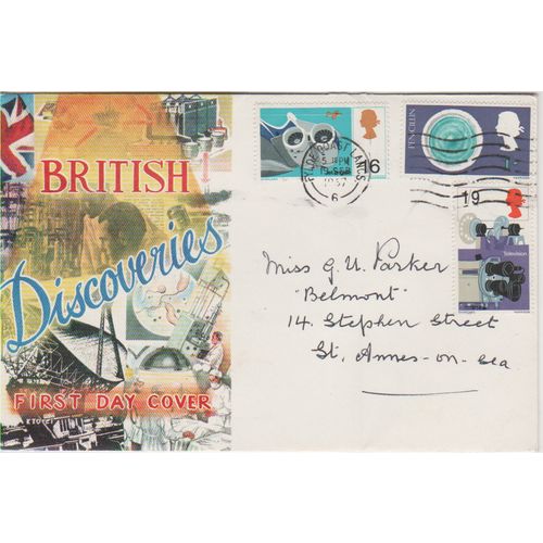 GB 1967 British Discoveries FDC Fylde Coast Lancashire pm see others