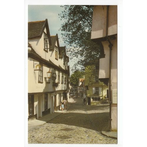 Elm Hill Norwich Postcard KN193