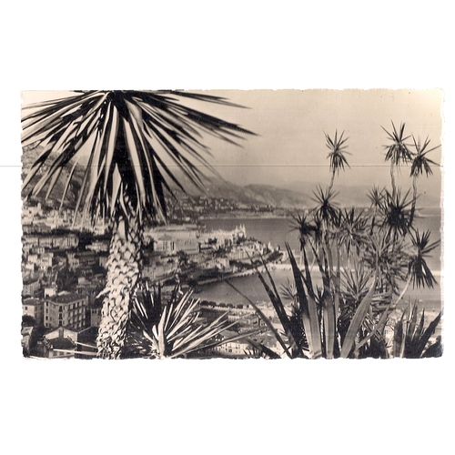 GENERAL VIEW, MONACO. unused vintage postcard RP