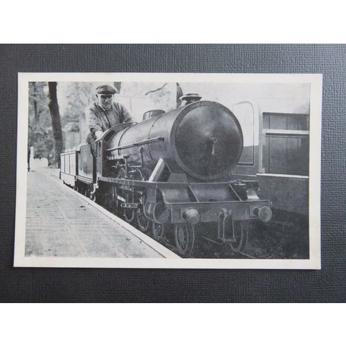 Dudley Zoo Miniature Train 1942 Postcard