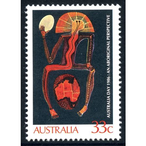 AUSTRALIA 1986 Australia Day - An Aboriginal Perspective, 33c stamp (SG997) MNH