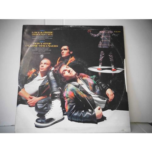 12" SINGLE. 1984. KING . LOVE AND PRIDE.BODY AND SOUL. TX4988. CBS.NEAR MINT