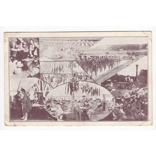 Central YMCA Marquee 1908 Postcard