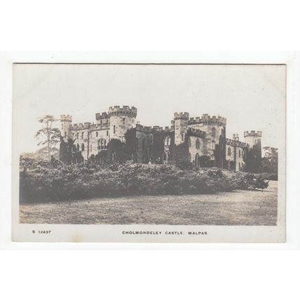 Cholmondeley Castle Cheshire Postcard 12437
