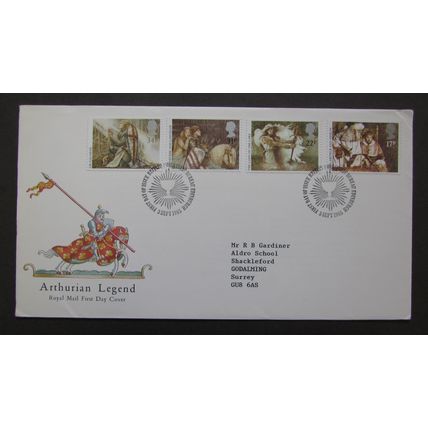 ROYAL MAIL - ARTHURIAN LEGENDS FIRST DAY COVER 1985 (a)