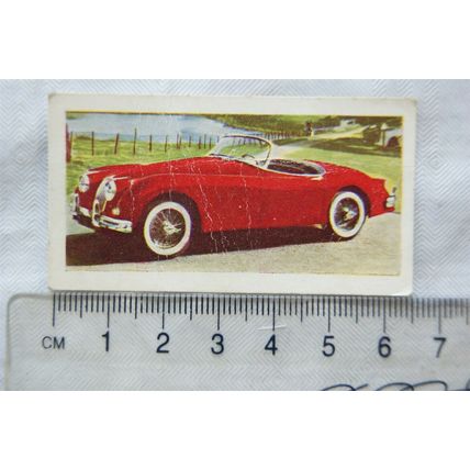1959 Kane Products card Modern Motor Cars No. 3 Jaguar