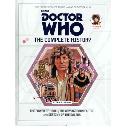 DOCTOR WHO COMPLETE HISTORY VOL 30 TOM BAKER DESTINY OF THE DALEKS HACHETTE