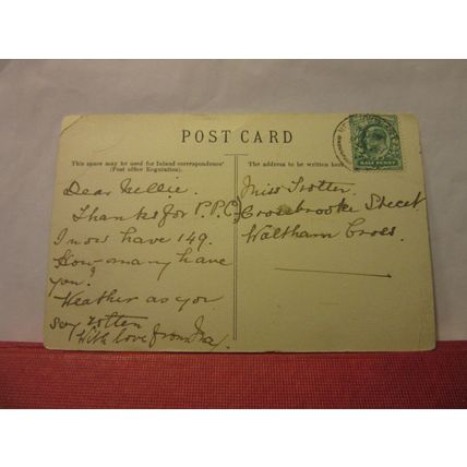 3 YOUNG GIRLS 'SMOKING' Montabone, Milan used antique postcard 1904 pm /