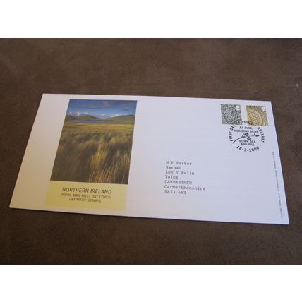 2006 GB FDC Cover -Northern Ireland / Irish Definitives release - Belfast frank
