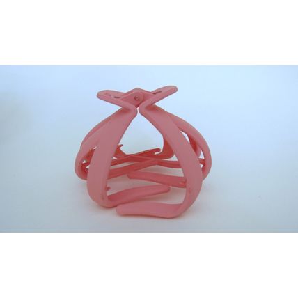 Large sized colored soft textured octopus hair claw clip