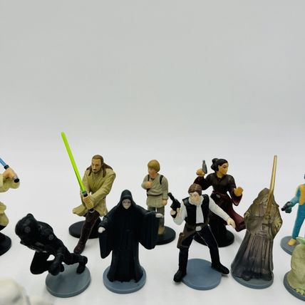 Applause Star Wars Figurines with Stand 1999 Lot 22 Pieces Vintage