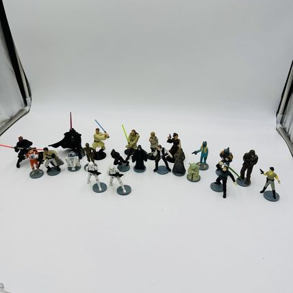 Applause Star Wars Figurines with Stand 1999 Lot 22 Pieces Vintage