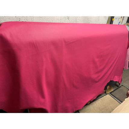 Italian Full Whole Leather Cow Hide Colour Cerise