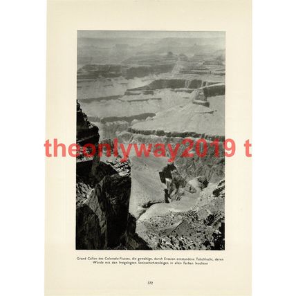 Grand Canyon, Colorado, Book Illustration (Print), 1935