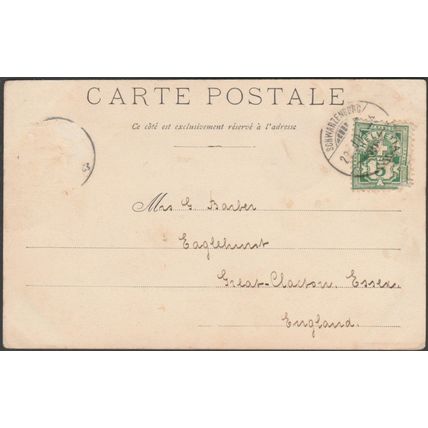 Lausanne et le Grand Pont, 1901 - Jullien Frères CPA