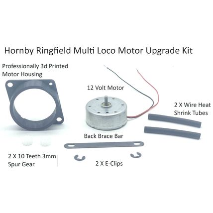 HORNBY CLASS 31 35 37 DIESEL TRAIN LOCOMOTIVE RINGFIELD MOTOR UPGRADE KIT