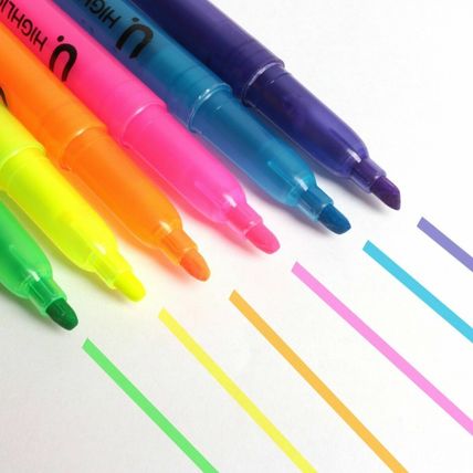 COLOURFUL PENS & PENCILS Highlighters Gel Ballpoint HB Drawing Writing Art Craft