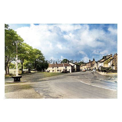 ptc8276 - Yorks' - Gargrave Village back in September 1954 - print 6x4