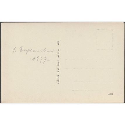 Hallstättersee, 1927 - Brüder Lenz Foto-AK