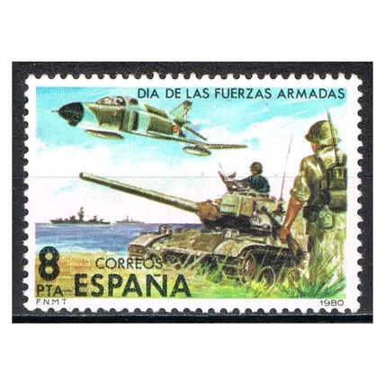 Spain 1980 [SLL] Armed Forces Day (MNH)