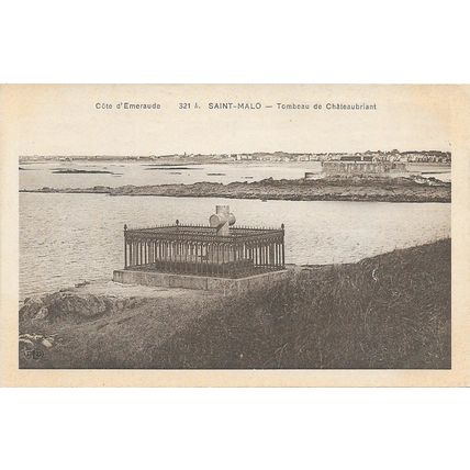 35 - Saint-Malo - Tombeau de Châteaubriand