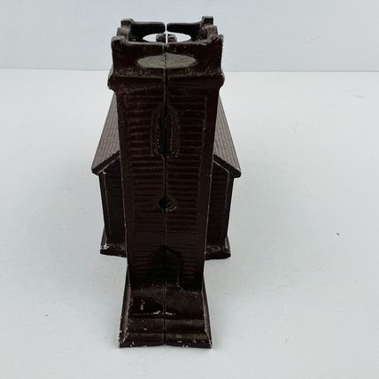 Little Brown Church Metal Bank 1950s EAMES ERA