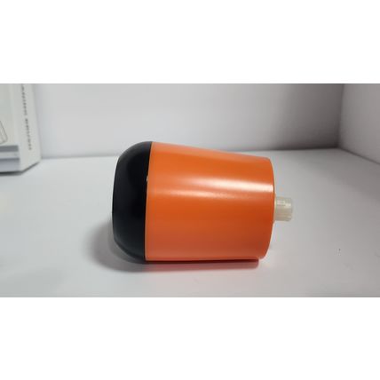 4 In 1 Electric Handheld Cleaning Brush Rechargeable Orange Black Waterproof
