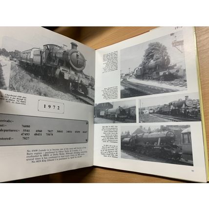 1987 1ST ED "THE BARRY LOCOMOTIVE PHENOMENON" TRAINS LARGE HARDBACK BOOK (P6)