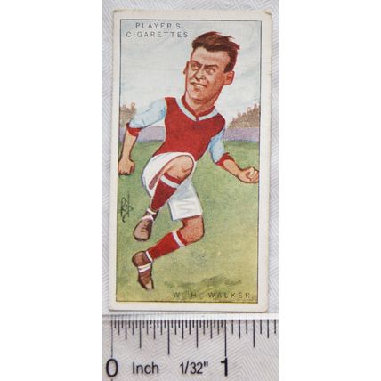 1926 Footballers Caricatures by RIP 25 William Henry Walker, Aston Villa