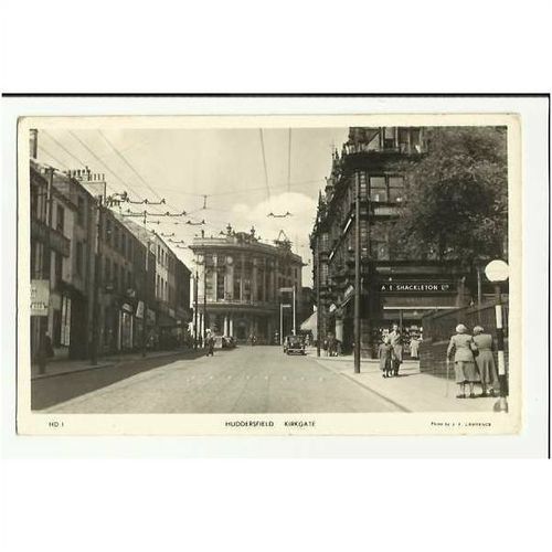 Yorkshire HUDDERSFIELD Kirkgate Postcard by Alpha Series (HD 1)
