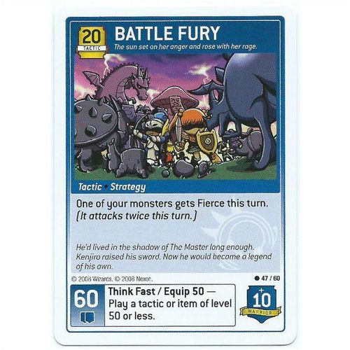 MapleStory Set 3 P3TS - 47/60 - Battle Fury