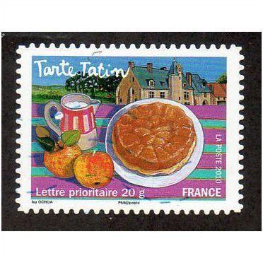FRA 2010 (56c) 'FLAVOURS OF FRANCE - TARTE TATIN' FINE USED (EBID21510)