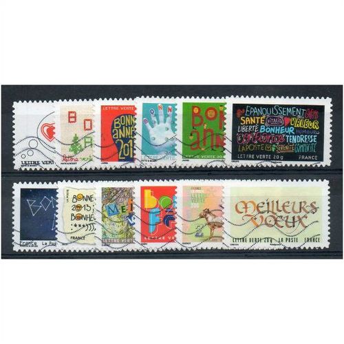 FRA 2012 (SET) 'GREETINGS'(12v) FINE USED (EBID21725)