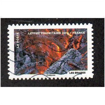 FRA 2012 (60c) 'FIRE' FINE USED (EBID21734)