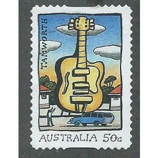 AUS 2007 50c (S/A) 'BIG THINGS- TAMWORTH' FINE USED (EBID34-579)